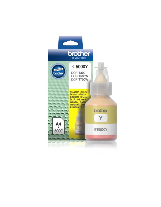 Ink-Bottle-for-Ink-Tank-Printers-Brother-Genuine-BT5000Y-box Ink-Bottle-for-Ink-Tank-Printers-Brother-Genuine-BT5000Y-box